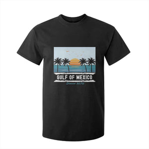 Gulf of Mexico T Shirt For Kid Retro Beach Vibes TS10 Black Print Your Wear