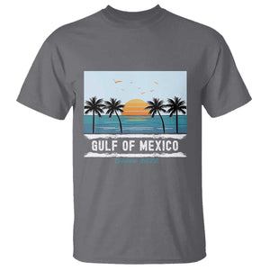 Gulf of Mexico T Shirt Retro Beach Vibes TS10 Charcoal Print Your Wear
