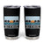 Gulf of Mexico Tumbler Cup Retro Beach Vibes TS10 Black Print Your Wear