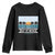 Gulf of Mexico Youth Sweatshirt Retro Beach Vibes TS10 Black Print Your Wear