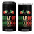 Gulf of Mexico Since 1672 4 in 1 Can Cooler Tumbler Mexican Flag TS10 One Size: 16 oz Black Print Your Wear