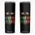 Gulf of Mexico Since 1672 Skinny Tumbler Mexican Flag TS10 Black Print Your Wear