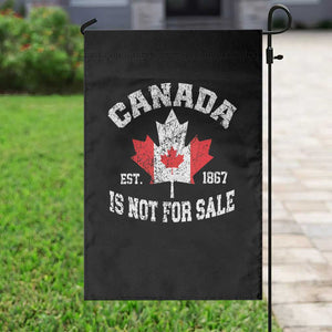Canada is Not For Sale Garden Flag Proudly Canadian Independence Flag EST. 1867 TS10 Print Your Wear
