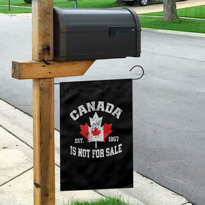 Canada is Not For Sale Garden Flag Proudly Canadian Independence Flag EST. 1867 TS10 Print Your Wear