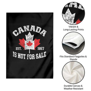 Canada is Not For Sale Garden Flag Proudly Canadian Independence Flag EST. 1867 TS10 Print Your Wear