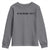 Is He Dead Yet Youth Sweatshirt Modern Classic TS10 Charcoal Print Your Wear