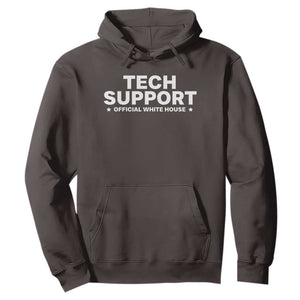 Tech Support Hoodie Elon Musk's Doge Official White House TS10 Dark Chocolate Print Your Wear
