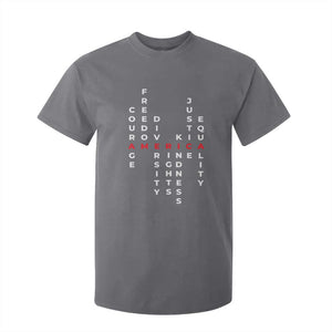 Equal Rights T Shirt For Kid Courage Freedom Diversity Rights Kindness Justice Equality TS10 Charcoal Print Your Wear