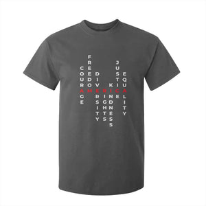 Equal Rights T Shirt For Kid Courage Freedom Diversity Rights Kindness Justice Equality TS10 Dark Heather Print Your Wear