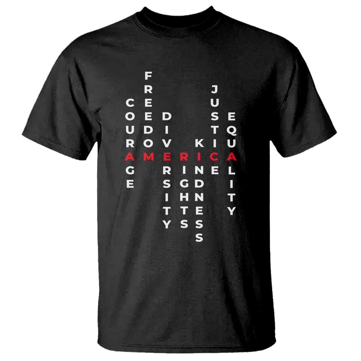 Equal Rights T Shirt Courage Freedom Diversity Rights Kindness Justice Equality TS10 Black Print Your Wear