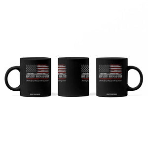 Best Effin’ Bonus Dad Ever Coffee Mug Step Dad American Flag TS10 Print Your Wear