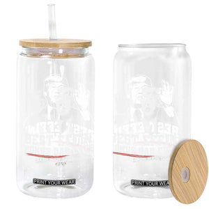 Best Effin’ Bonus Dad Ever Glass Can Step Dad Funny Trump Fathers Day TS10 Print Your Wear