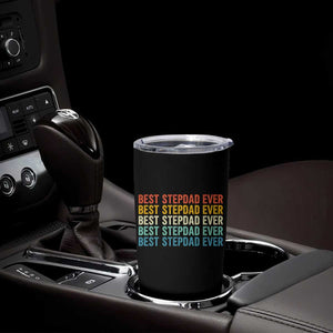 Best Stepdad Ever Tumbler Cup Funny Retro Stepdad Bonus Dad TS10 Print Your Wear
