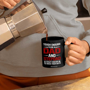 Bonus Dad Coffee Mug Dad And Stepdad Fathers Day TS10 Print Your Wear