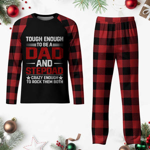 Bonus Dad Plaid Pajama Set Dad And Stepdad Fathers Day TS10 Buffalo Plaid Print Your Wear