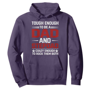 Bonus Dad Hoodie Dad And Stepdad Fathers Day TS10 Purple Print Your Wear