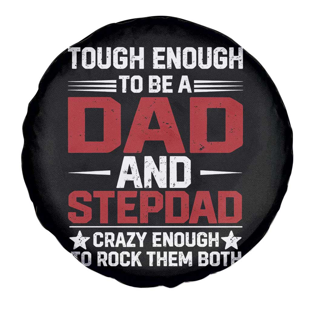 Bonus Dad Spare Tire Cover Dad And Stepdad Fathers Day TS10 Print Your Wear