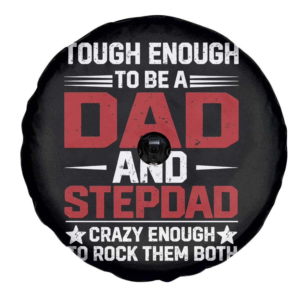 Bonus Dad Spare Tire Cover Dad And Stepdad Fathers Day TS10 Print Your Wear