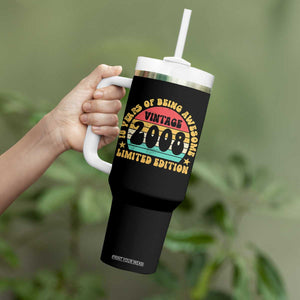 18th Birthday Tumbler With Handle Vintage 18yr 2008 Limited Edition 18 Year Old Gift TS10 Print Your Wear