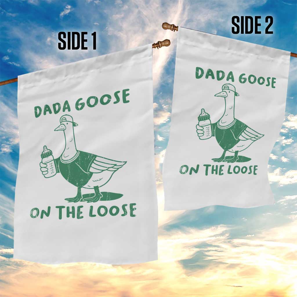 Silly Goose Dad Garden Flag New Dad Pregnancy Announcement Fathers Day TS10 Print Your Wear