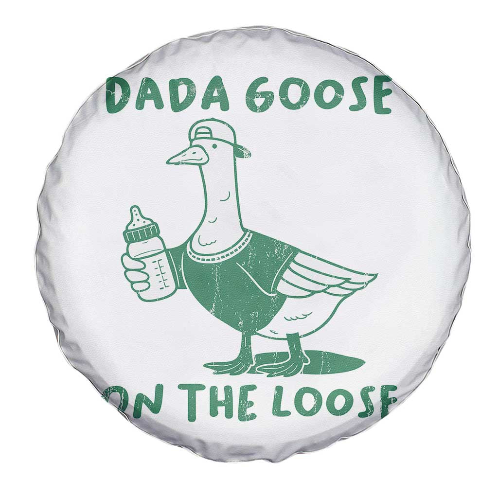 Silly Goose Dad Spare Tire Cover New Dad Pregnancy Announcement Fathers Day TS10 Print Your Wear
