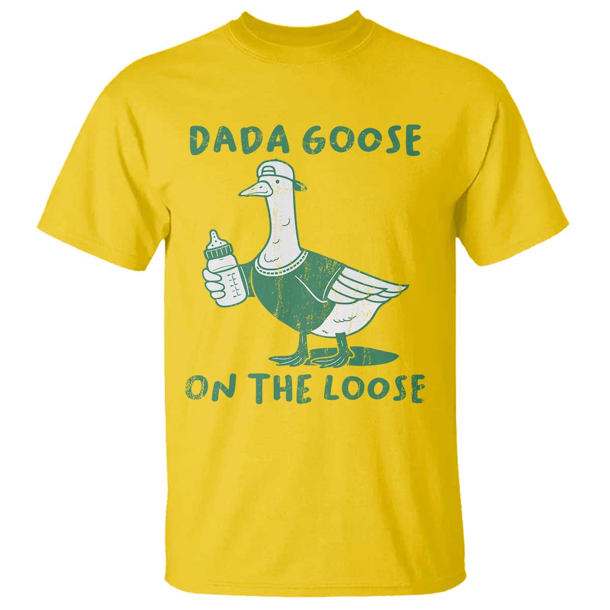 Silly Goose Dad T Shirt New Dad Pregnancy Announcement Fathers Day TS10 Daisy Print Your Wear