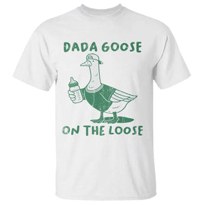 Silly Goose Dad T Shirt New Dad Pregnancy Announcement Fathers Day TS10 White Print Your Wear