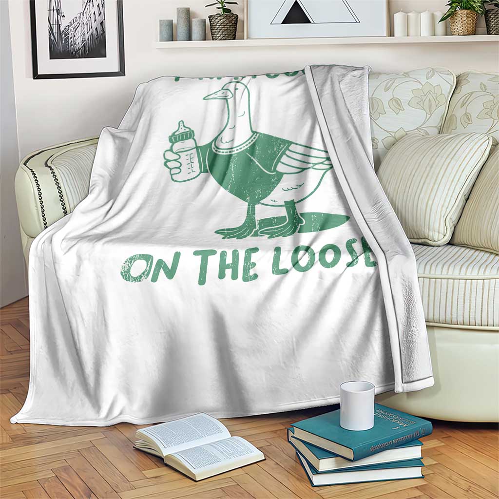 Silly Goose Mom Throw Blanket New Mom Pregnancy Announcement Mothers Day TS10 Print Your Wear