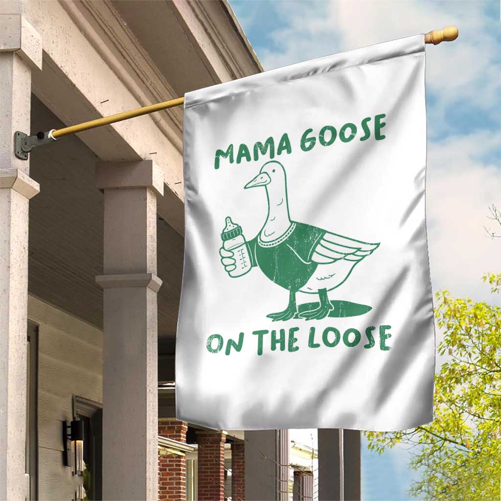 Silly Goose Mom Garden Flag New Mom Pregnancy Announcement Mothers Day TS10 Print Your Wear