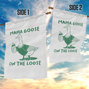 Silly Goose Mom Garden Flag New Mom Pregnancy Announcement Mothers Day TS10 Print Your Wear