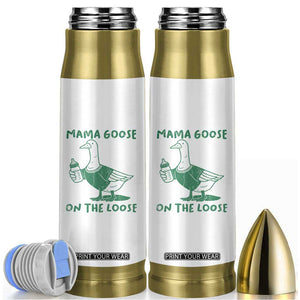 Silly Goose Mom Bullet Tumbler New Mom Pregnancy Announcement Mothers Day TS10 White Print Your Wear