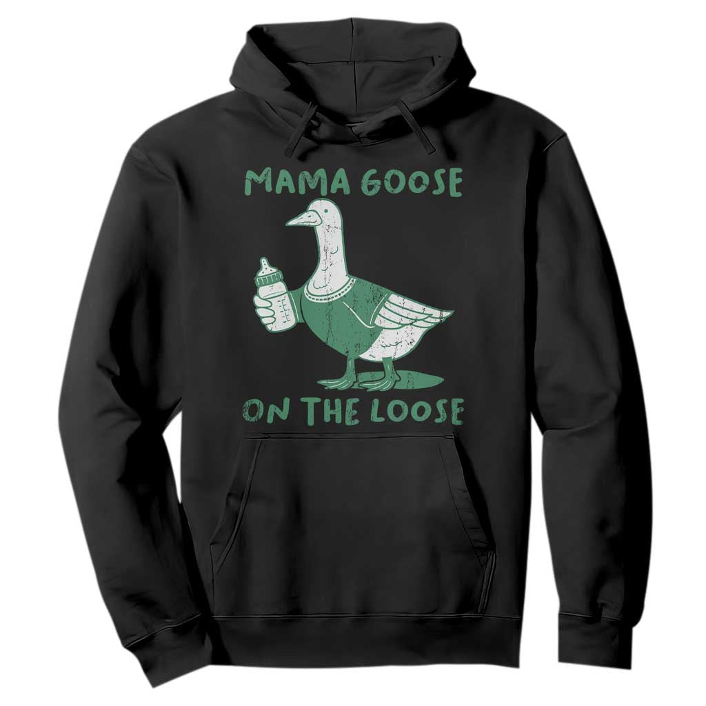 Silly Goose Mom Hoodie New Mom Pregnancy Announcement Mothers Day TS10 Black Print Your Wear