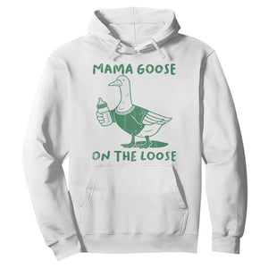 Silly Goose Mom Hoodie New Mom Pregnancy Announcement Mothers Day TS10 White Print Your Wear