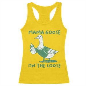 Silly Goose Mom Racerback Tank Top New Mom Pregnancy Announcement Mothers Day TS10 Daisy Print Your Wear