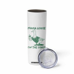 Silly Goose Mom Skinny Tumbler New Mom Pregnancy Announcement Mothers Day TS10 Print Your Wear