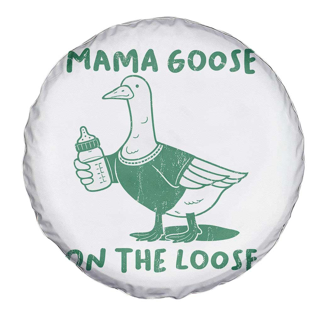 Silly Goose Mom Spare Tire Cover New Mom Pregnancy Announcement Mothers Day TS10 Print Your Wear