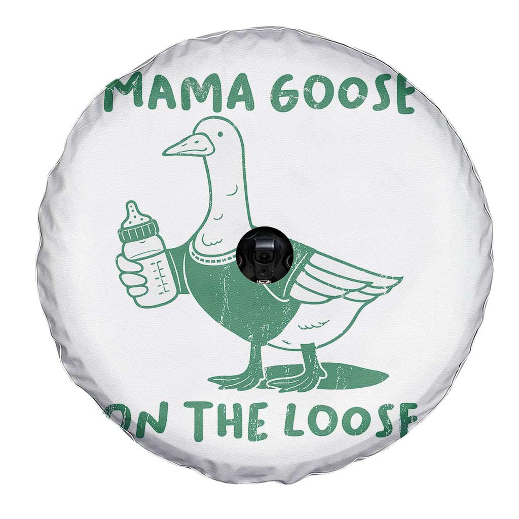 Silly Goose Mom Spare Tire Cover New Mom Pregnancy Announcement Mothers Day TS10 Print Your Wear