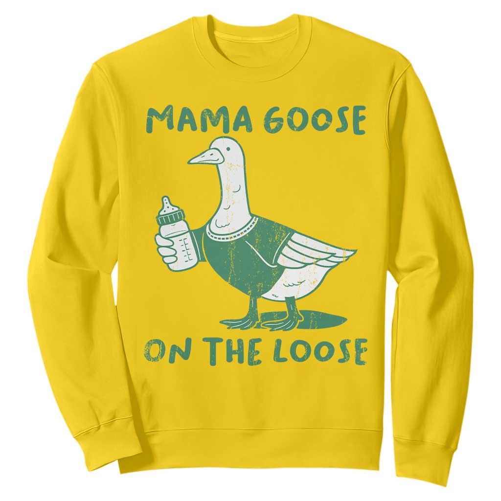 Silly Goose Mom Sweatshirt New Mom Pregnancy Announcement Mothers Day TS10 Daisy Print Your Wear