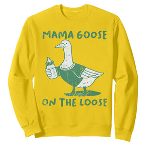 Silly Goose Mom Sweatshirt New Mom Pregnancy Announcement Mothers Day TS10 Daisy Print Your Wear