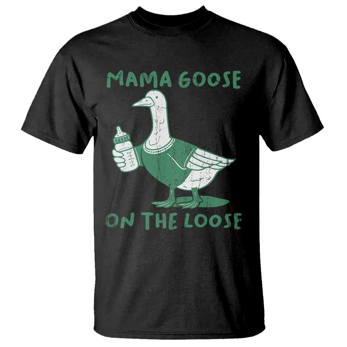 Silly Goose Mom T Shirt New Mom Pregnancy Announcement Mothers Day TS10 Black Print Your Wear