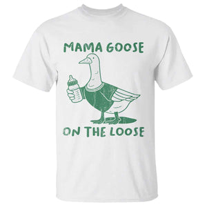 Silly Goose Mom T Shirt New Mom Pregnancy Announcement Mothers Day TS10 White Print Your Wear