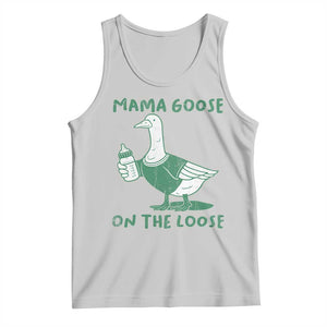 Silly Goose Mom Tank Top New Mom Pregnancy Announcement Mothers Day TS10 Ash Print Your Wear