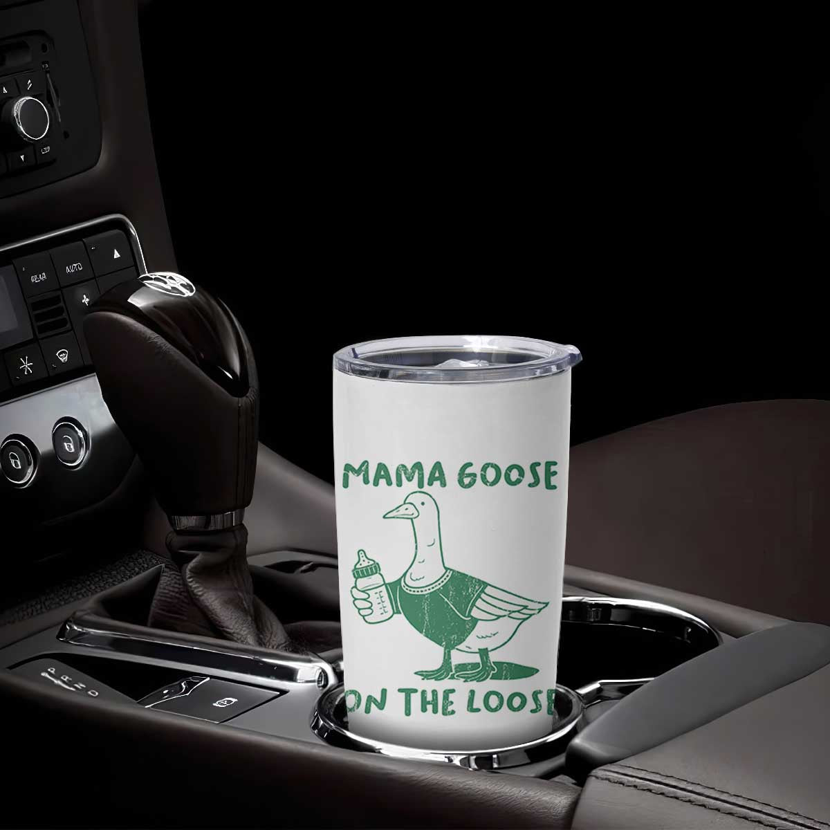 Silly Goose Mom Tumbler Cup New Mom Pregnancy Announcement Mothers Day TS10 Print Your Wear