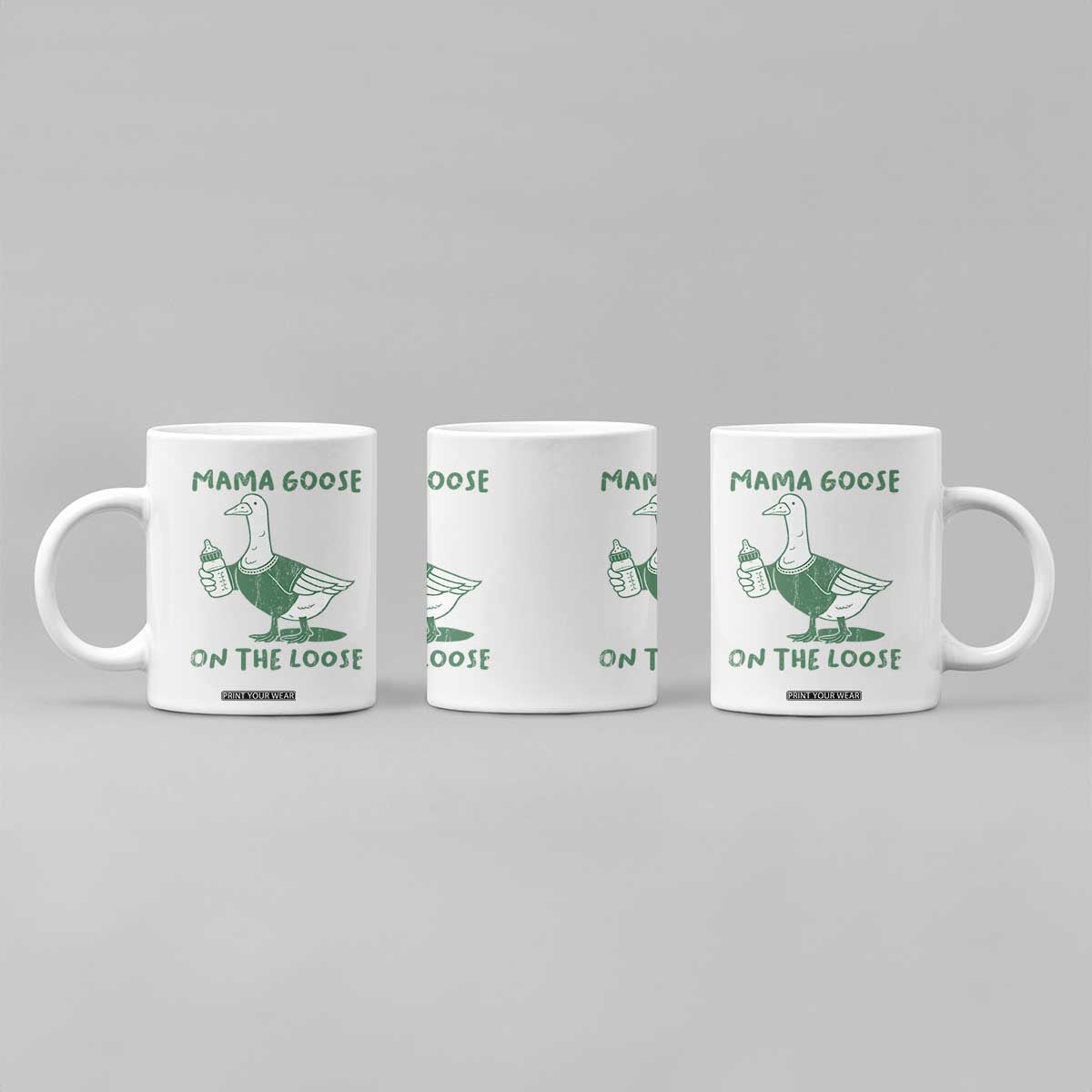 Silly Goose Mom Coffee Mug New Mom Pregnancy Announcement Mothers Day TS10 Print Your Wear