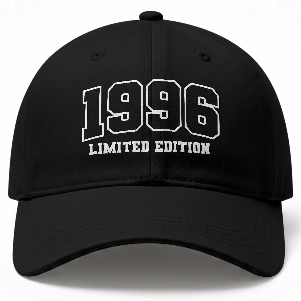 Vintage 1996 Limited Edition Baseball Cap 30 Year Old Gift Retro Varsity 30th Birthday TS10 Print Your Wear