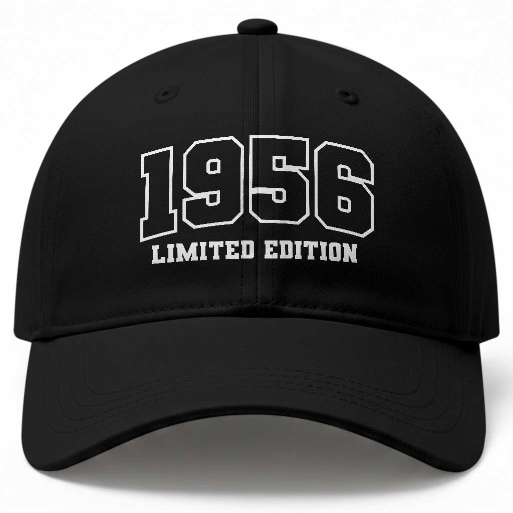 Vintage 1956 Limited Edition Baseball Cap 70 Year Old Gift Retro Varsity 70th Birthday TS10 Print Your Wear