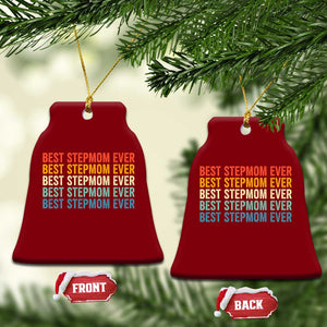 Best Stepmom Ever Ceramic Ornament Funny Retro StepMom Bonus Mom TS10 Print Your Wear