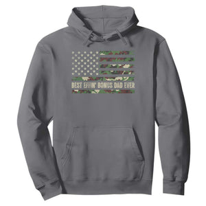 Best Effin Bonus Dad Ever Hoodie Funny Step Dad Camo American Flag TS10 Charcoal Print Your Wear