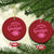 Fantasy Football Goddess Christmas Ornament Sports Party Gifts TS10 Circle Red Print Your Wear