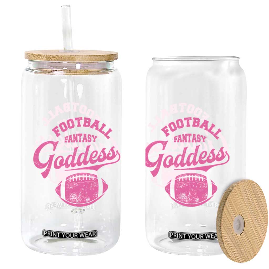 Fantasy Football Goddess Glass Can Sports Party Gifts TS10 Print Your Wear